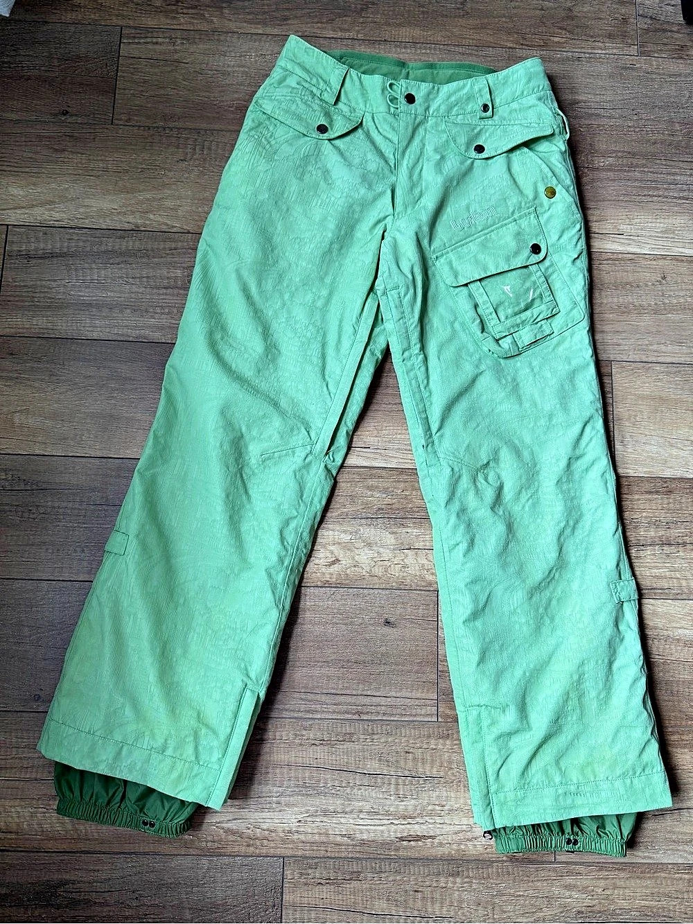 Burton Snow Pants in Green Size Small